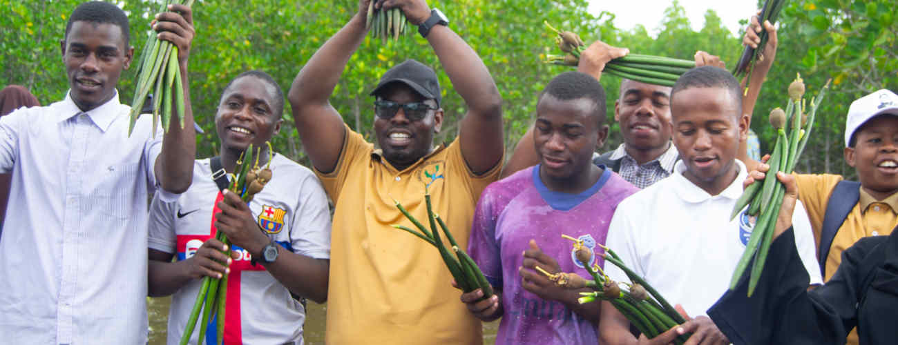 "KIJANISHA Program–Mangrove Restoration at Charawe."